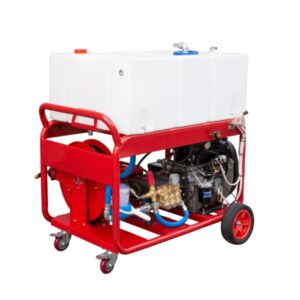 High-pressure water mist systems