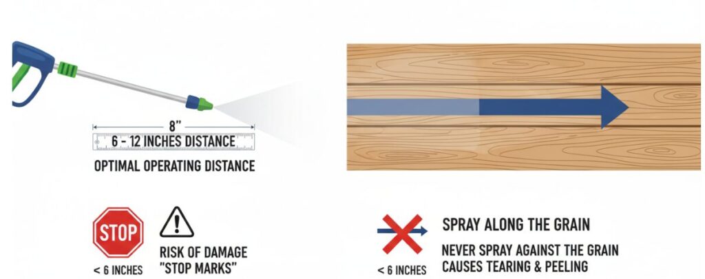 How to clean wooden floors with a high-pressure washer