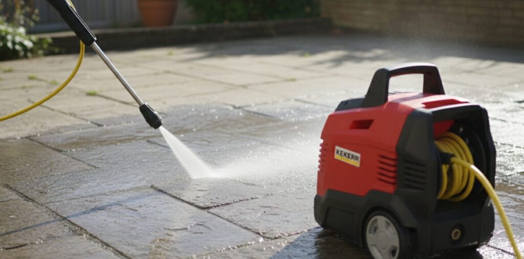 High-pressure cleaning machine photos