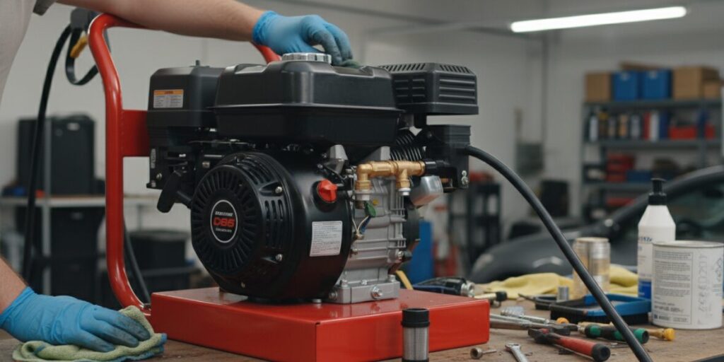 Mantenimiento de máquinas de limpieza de alta presión