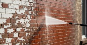 Will A Power Washer Remove Paint From Brick