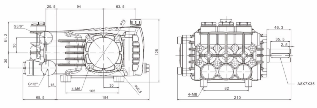 WJE Seris Car Washing Pump（images 7）