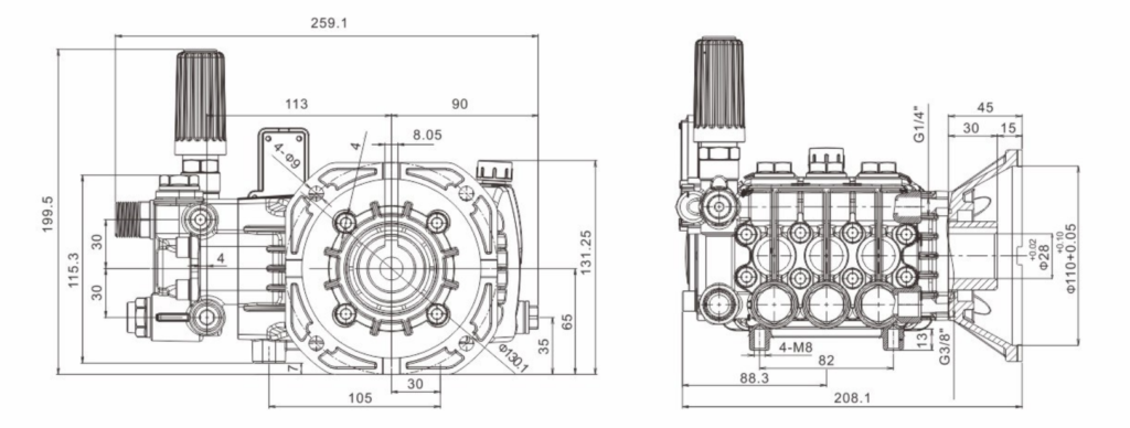 WJE-F Seris Car Washing Pump（images 10）