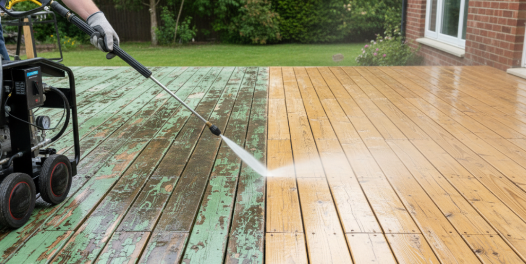 High-pressure cleaning