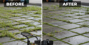 Can A Power Washer Remove Weeds