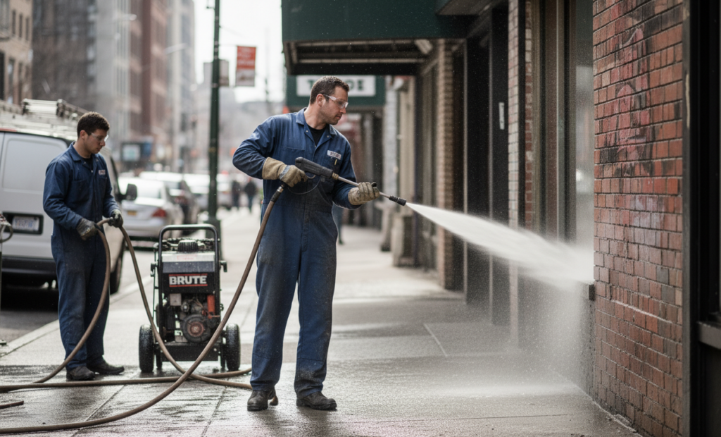 brute pressure washer Applicable Fields