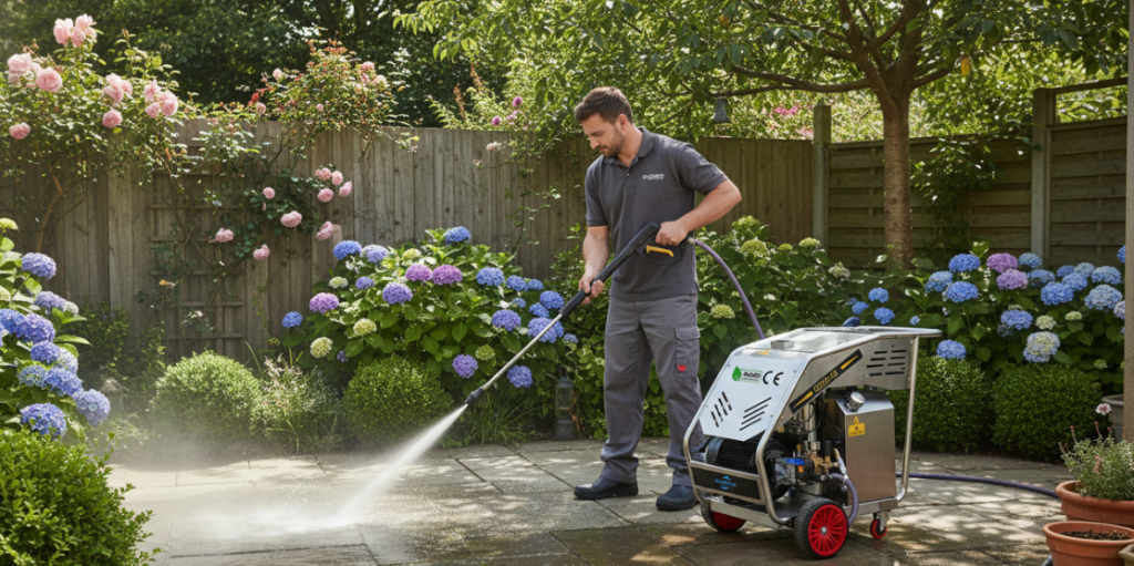 Professionals are operating the equipment