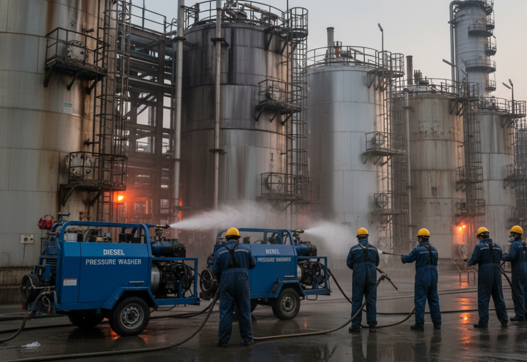 Diesel pressure washer target users