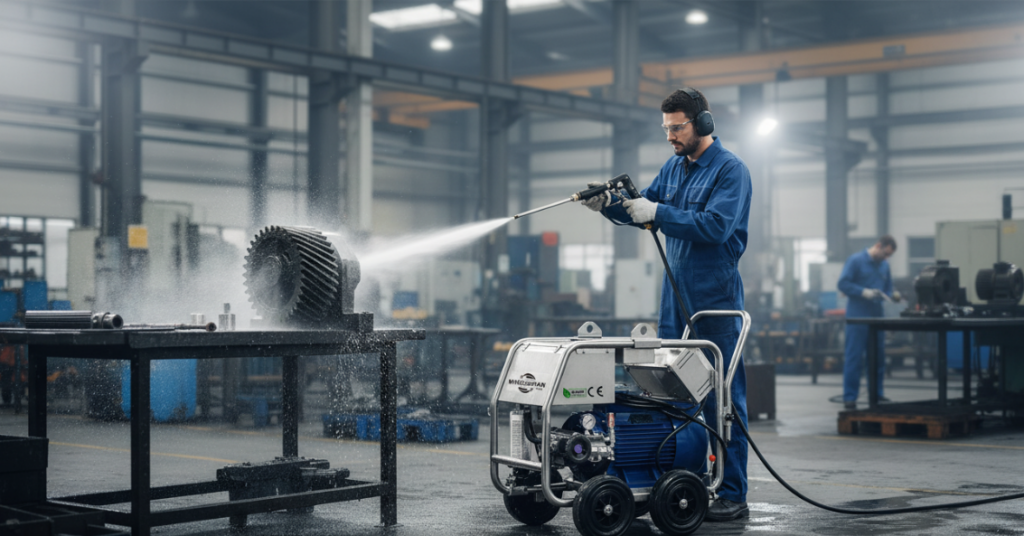 High-pressure cleaning