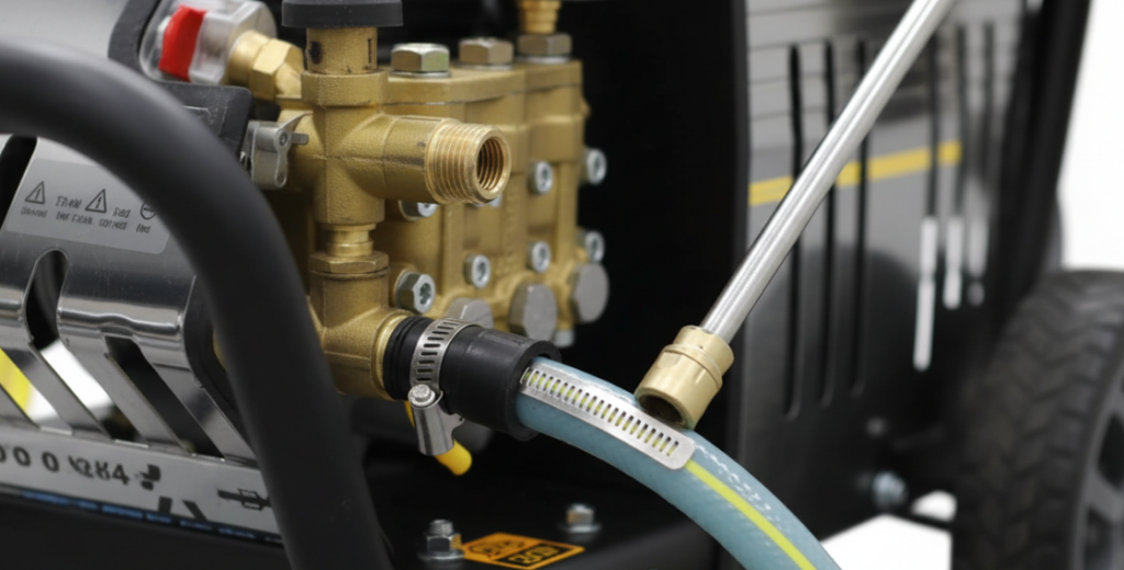 Repaired water pipes