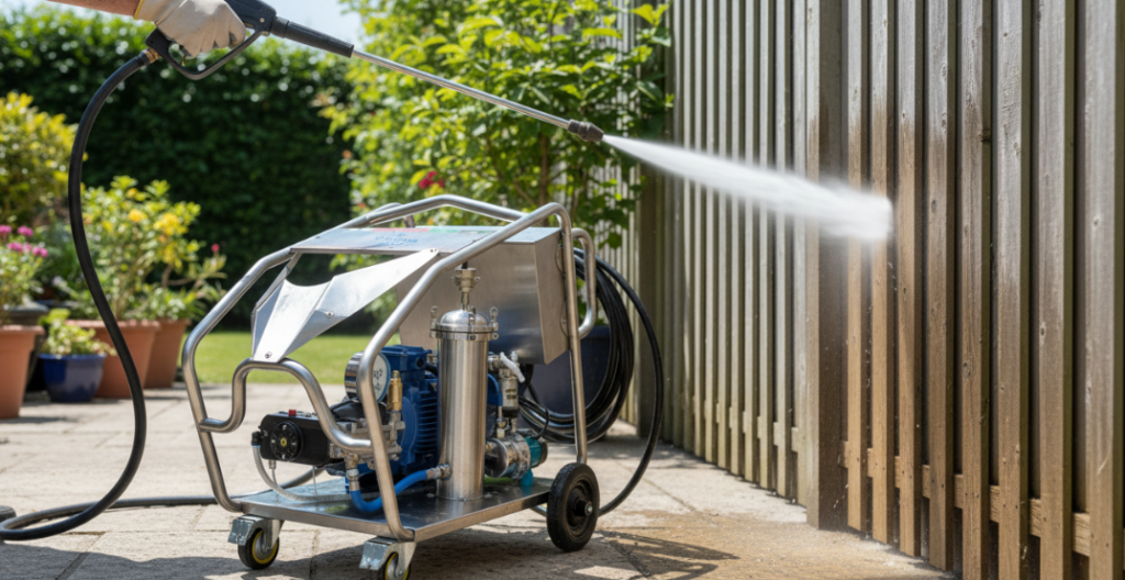 High-pressure cleaning