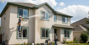 Should You Power Wash A House Before Painting