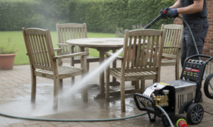 Can You Power Wash Wood Furniture