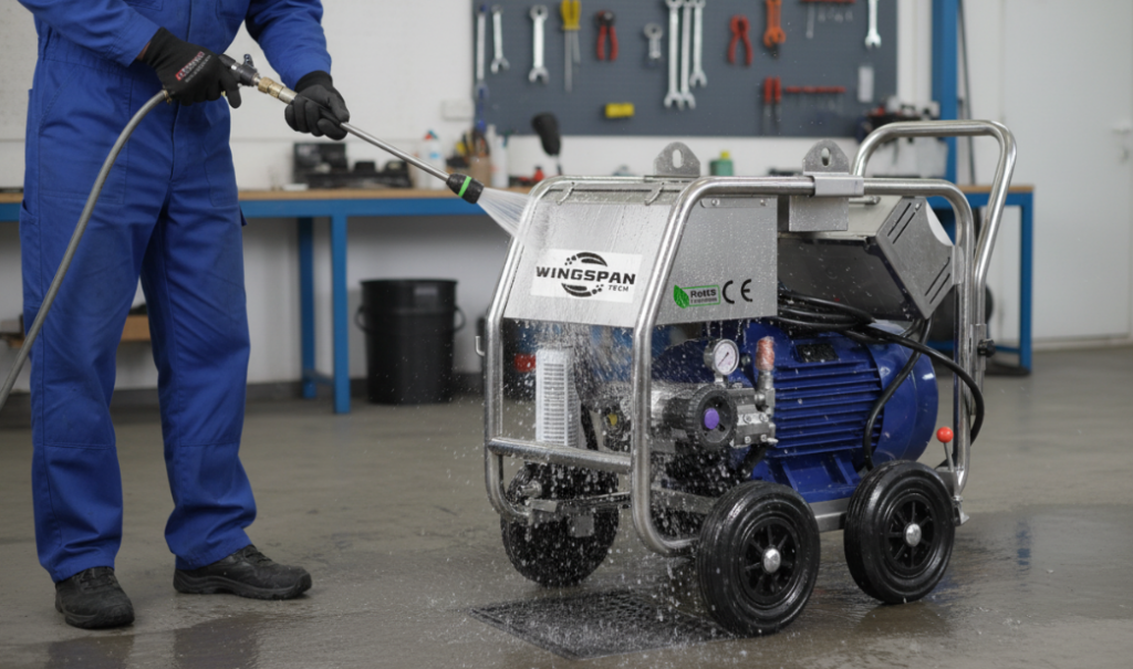 Cleaning high-pressure cleaner