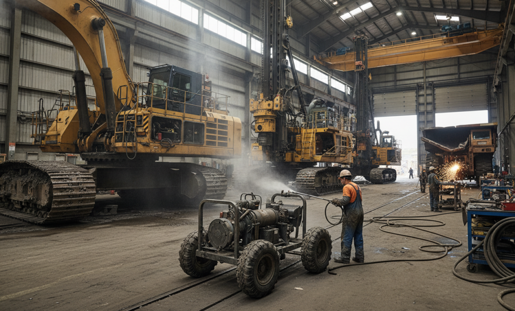 Diesel pressure washer Applicable Crowd