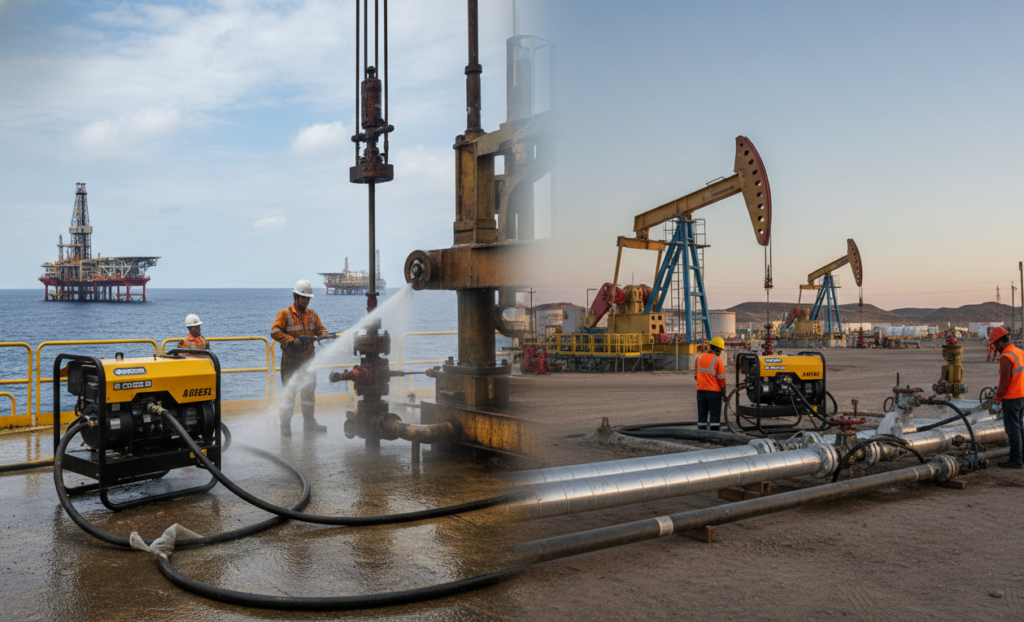Diesel pressure washer Applicable Crowd