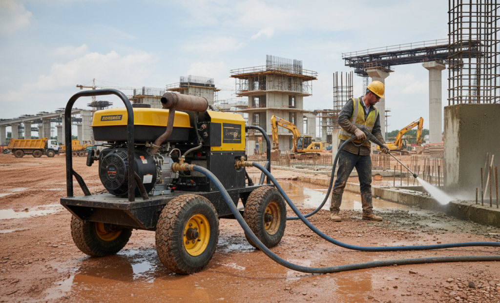 Diesel pressure washer Applicable Crowd