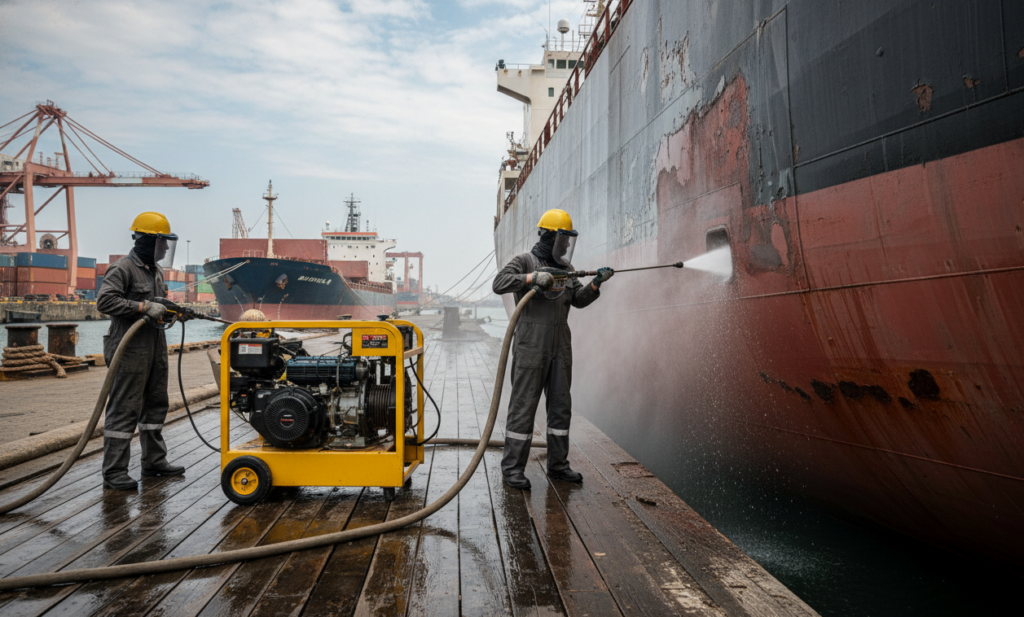 Diesel pressure washer Applicable Crowd