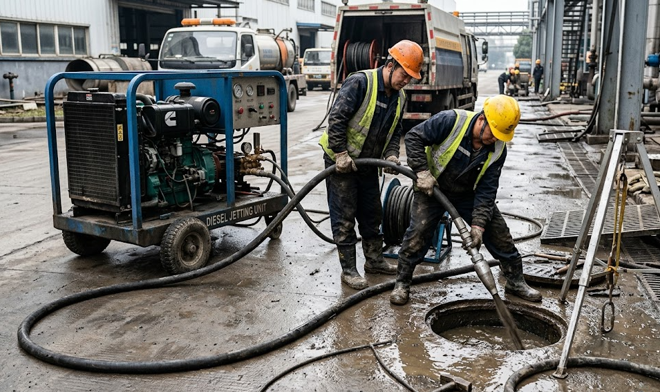 Diesel pressure washer Applicable Crowd