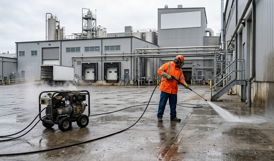 Diesel pressure washer Applicable Crowd