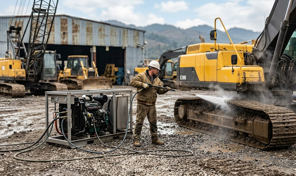 Diesel pressure washer Applicable Crowd