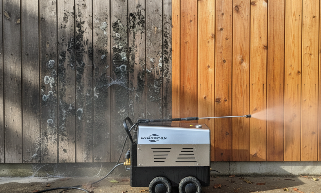 Сравнительные фотографии до и после очистки