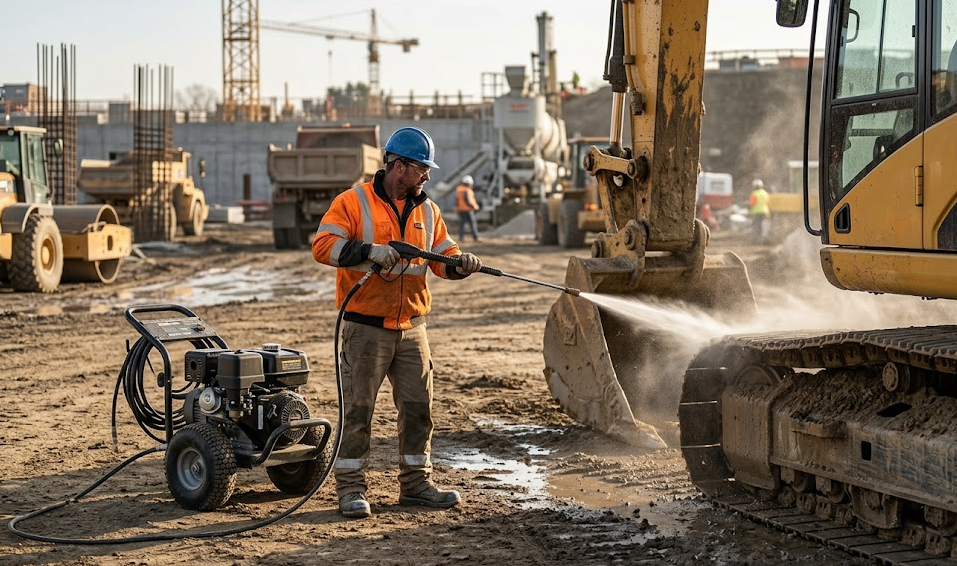 adaptador limpiador a presión para la multitud