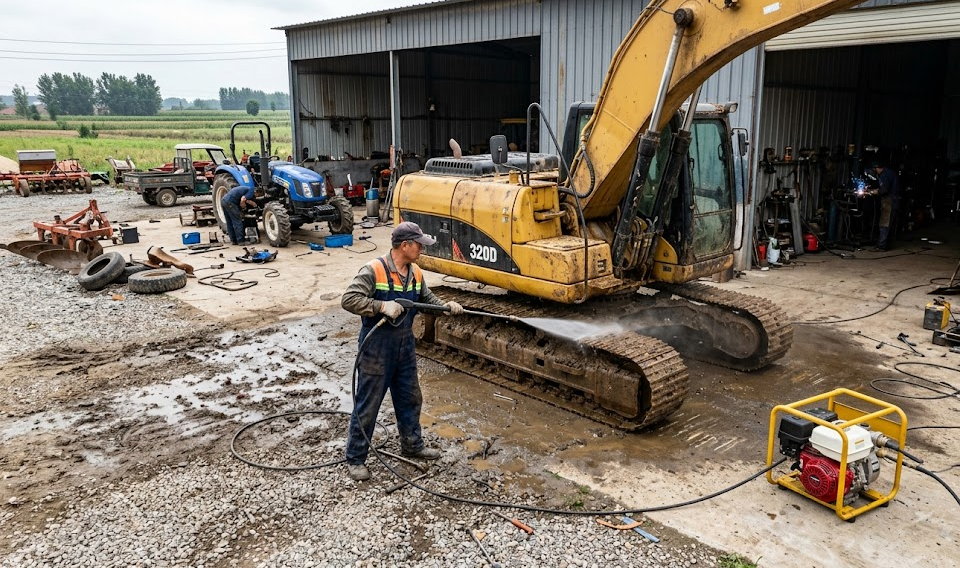 adaptador limpiador a presión para la multitud