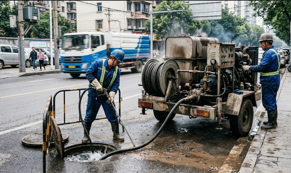 Дизельная мойка горячей воды под давлением для людей