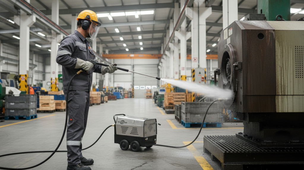 High-pressure cleaning