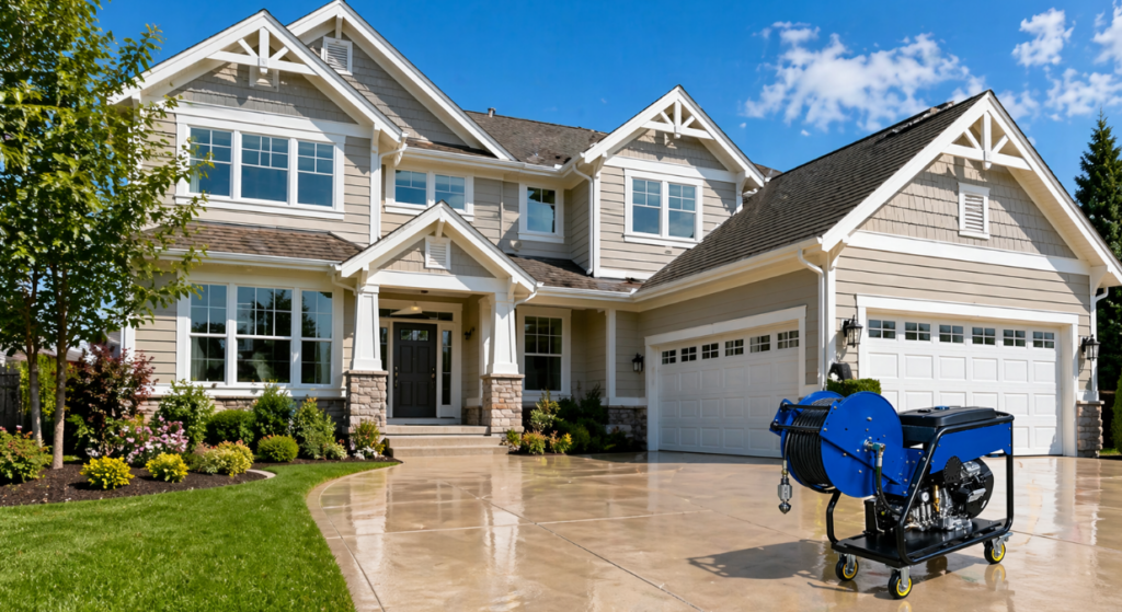 التنظيف بالضغط العالي