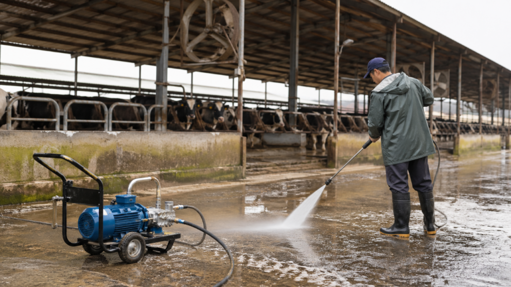 industrial high pressure pump for people