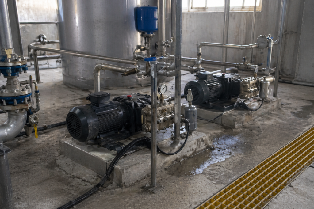 Target users for industrial high-pressure pumps