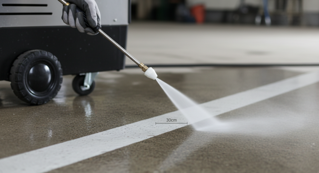 High-pressure cleaning