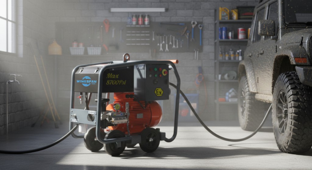 High-pressure cleaning