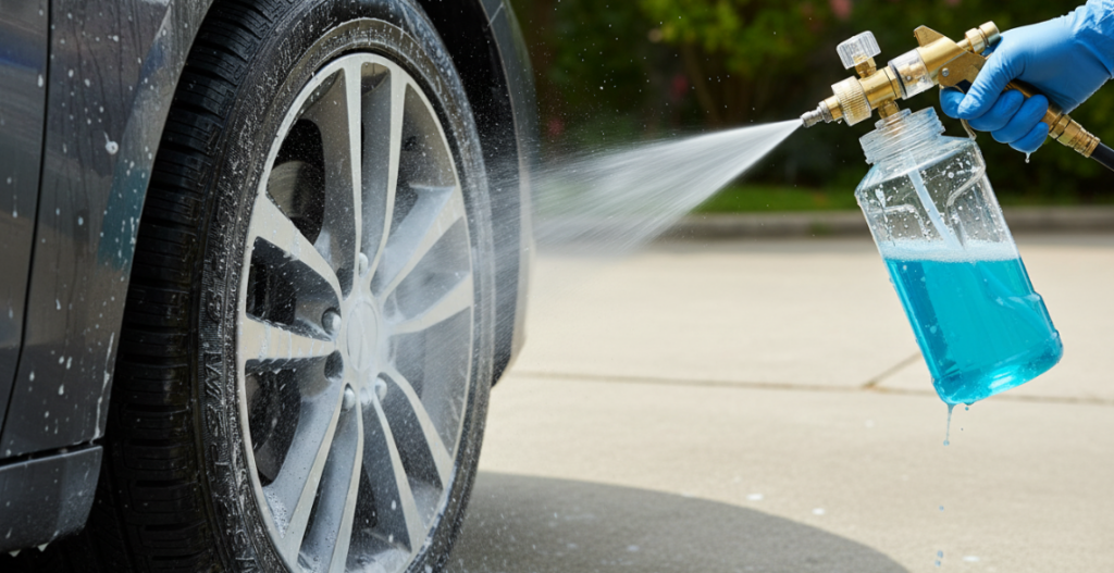 High-pressure cleaning
