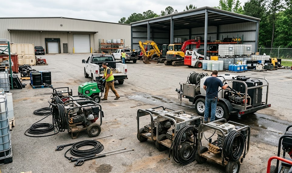 Power washer pumps for people
