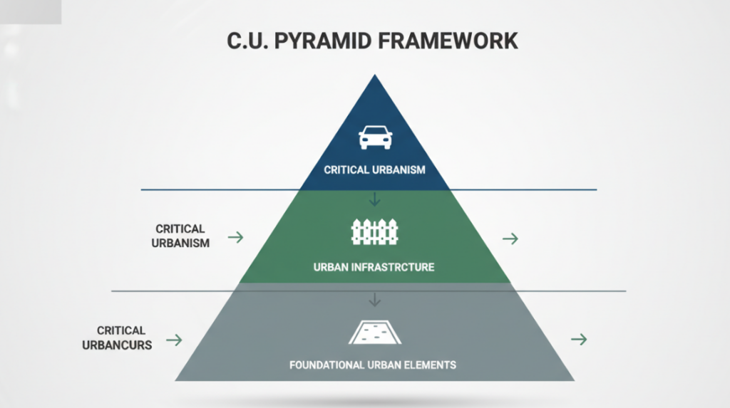 an infographic of the C.U. Pyramid Framework