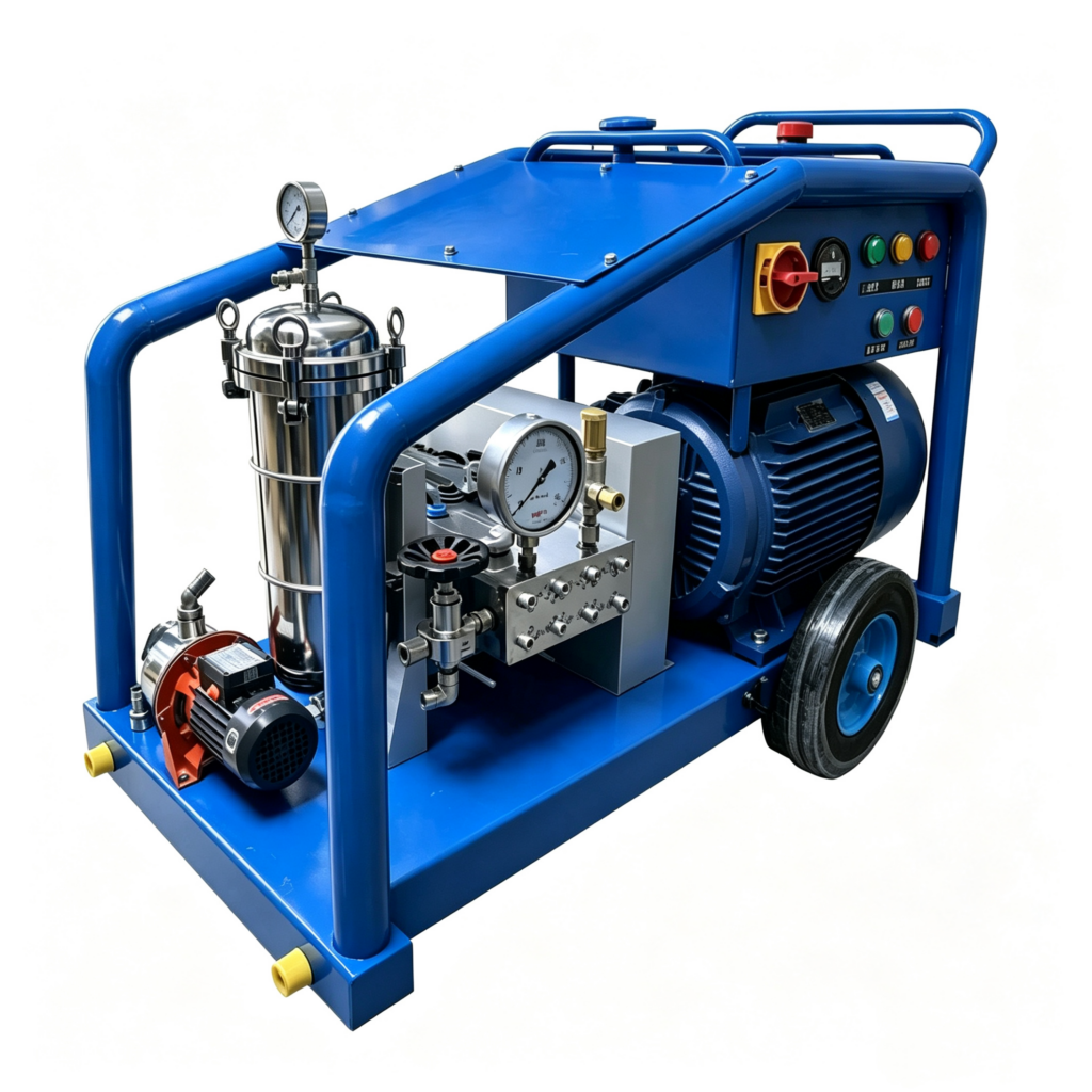 22000psi Offshore vessels water blasting machine